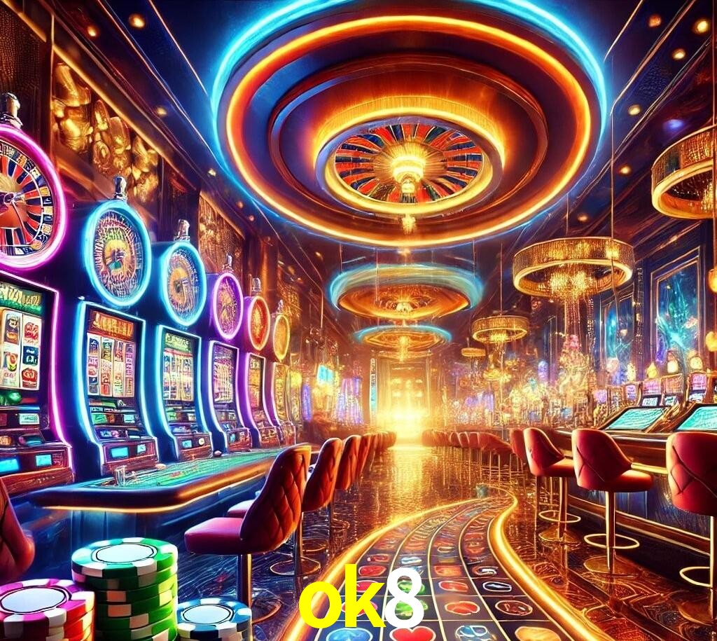 ok8 Ambiente vibrante de cassino online